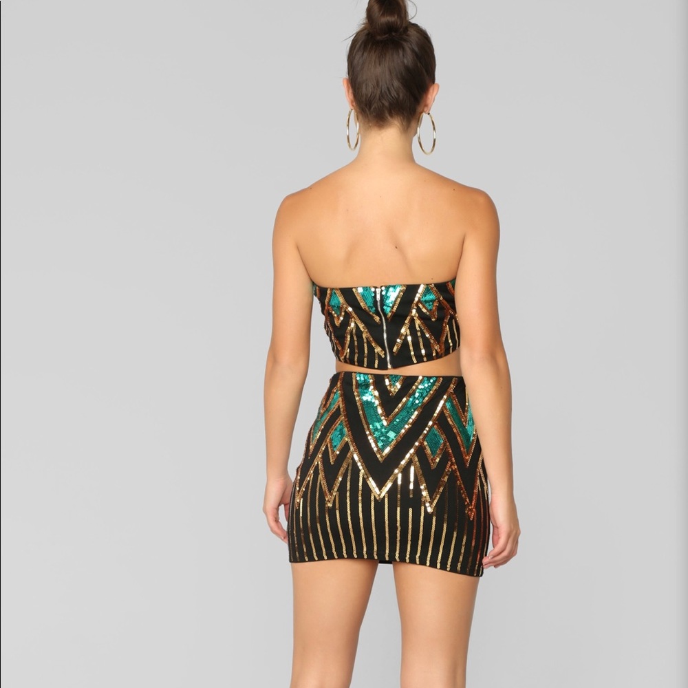 Shimmery skirt set - Picture 4 of 6